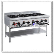 K218 With Under Shelf 8 Burner Gas Hob Burner